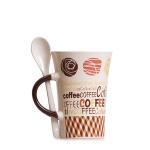 Cute Coffee Mug With Spoon